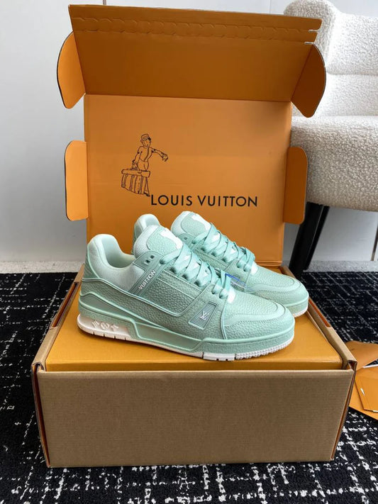 LouisVuitton Lv Trainer Mint Green