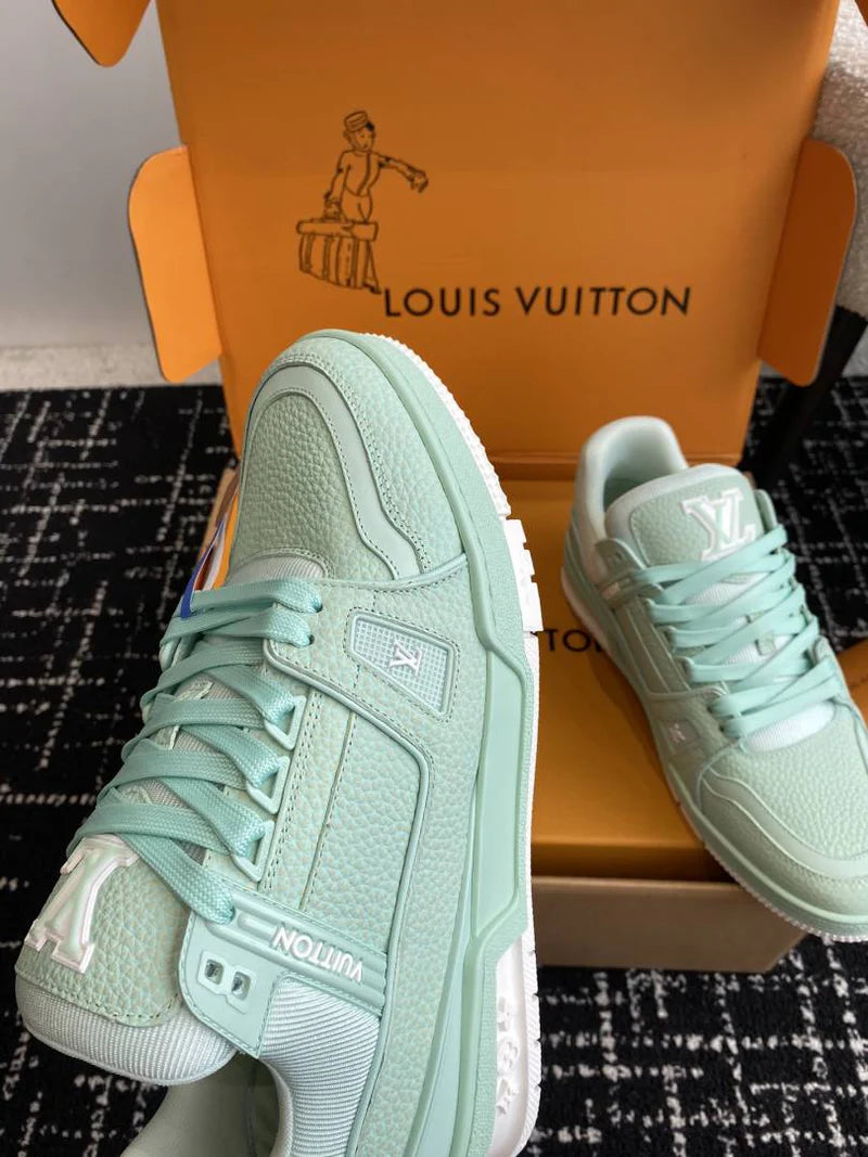 LouisVuitton Lv Trainer Mint Green