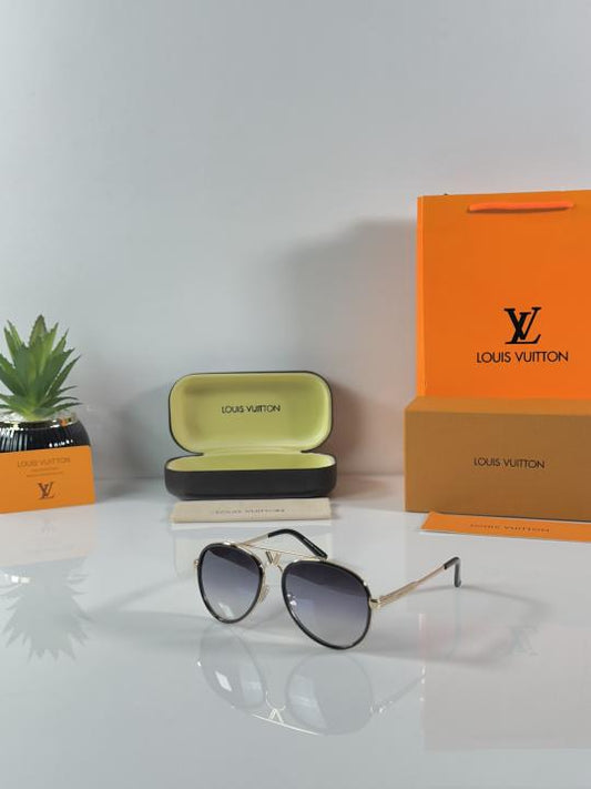 Louis Vuitton 0948 Gold Silver Mercury Sunglasses